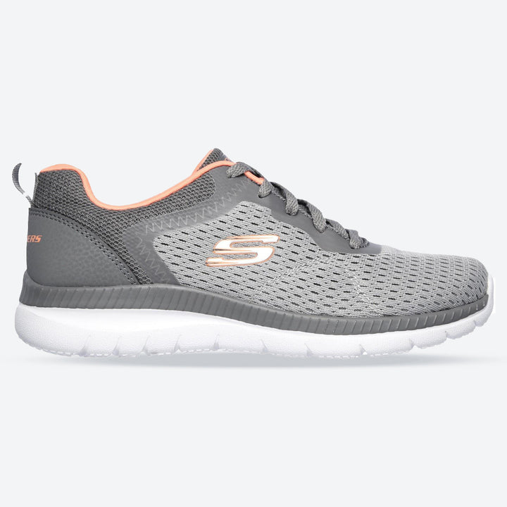 Women's Wide Fit Skechers 12607 Bountiful Quick Path Trainers in Black - Image 1