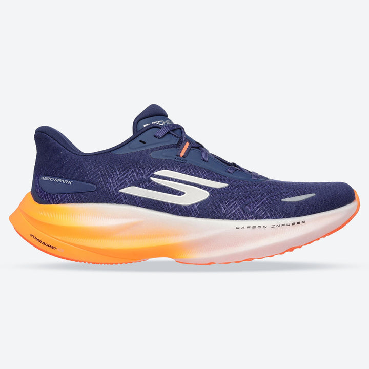 Women's Wide Fit Skechers 172200 Aero Spark Trainers in Coral - Image 1