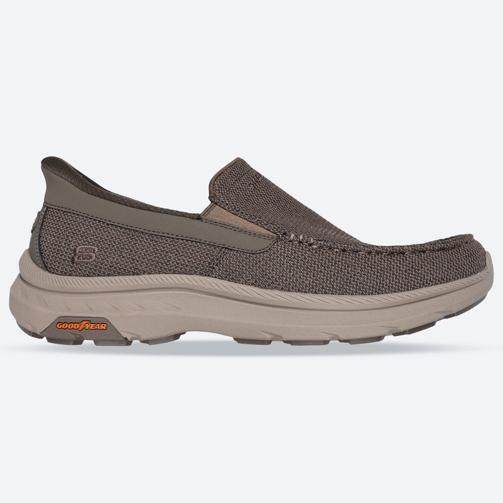 Men's Wide Fit Skechers 205451 Slip-ins Pollard Wilfred Shoes in Navy - Image 1