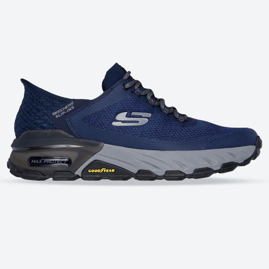 Zapatillas Skechers 237309 Slip-ins Max Protect Assembly de corte ancho para hombre in Negro - Image 12