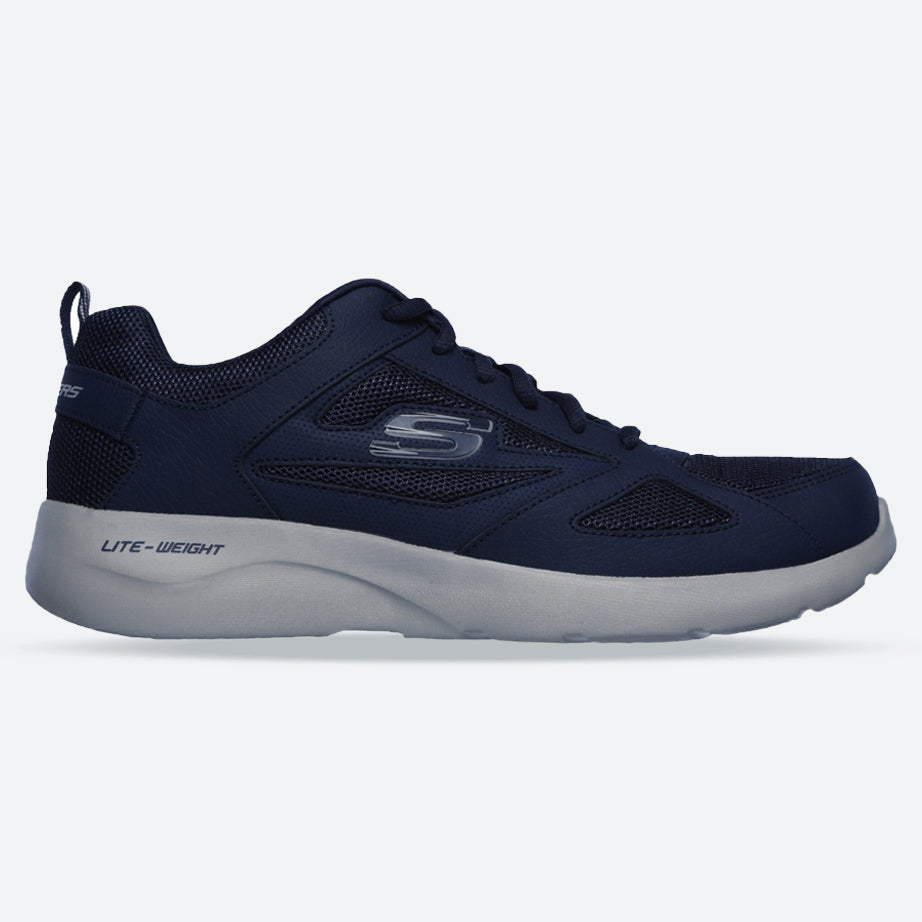 Zapatillas Skechers 58363 Dynamight 2.0 Fallford de corte ancho para hombre in Negro - Image 20