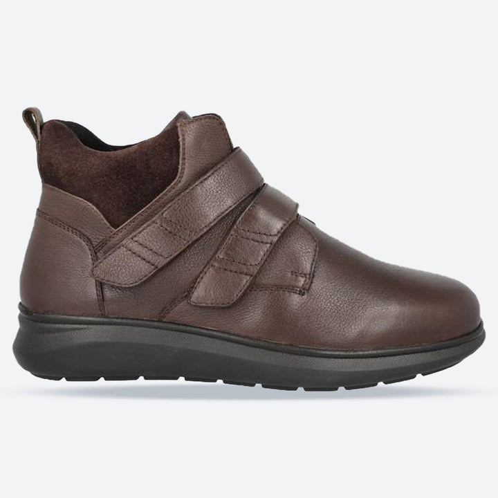 Botas DB Solomon de corte ancho para hombre in Gamuza marrón - Image 1