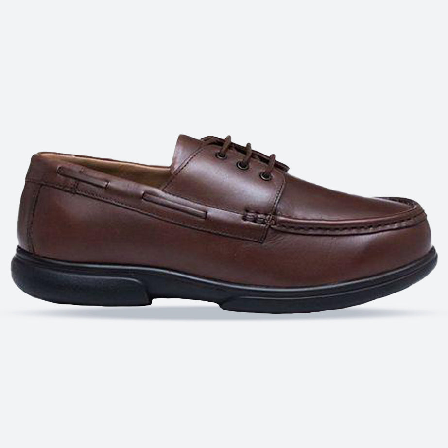 Zapatos náuticos Tredd Well Dean de corte ancho para hombre in Armada - Image 13
