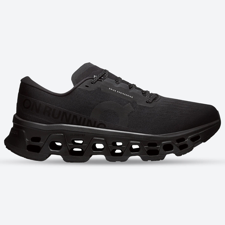 Zapatillas de hombre de horma ancha On Cloudmonster 3 in Negro - Image 1