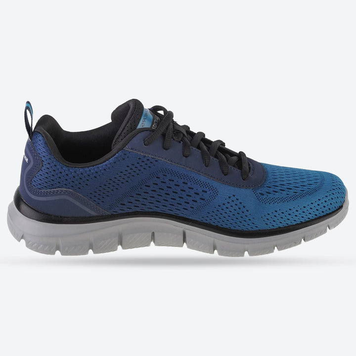 Skechers 232399 Track-Ripkent Walking Trainers de ajuste ancho para hombre in Negro/Carbón - Image 1