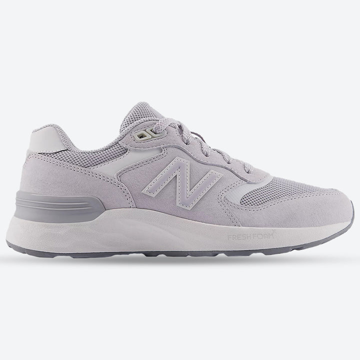 Women's Wide Fit New Balance WW880B Walking/Running Trainers - Fresh Foam in Black/White - Image 1