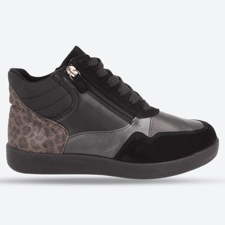 Women's Wide Fit DB Freya Shoes in Black Multi - Image 1