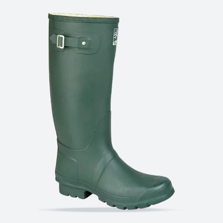 Men's Wide Fit Woodland W 260 Wellington Boots in Navy Blue - Image 1