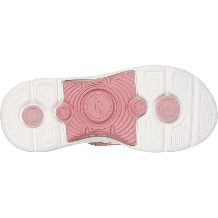 Women's Wide Fit Skechers 140861 Carrie Go Walk Arch Fit 2.0 Sandals in Black - Image 1