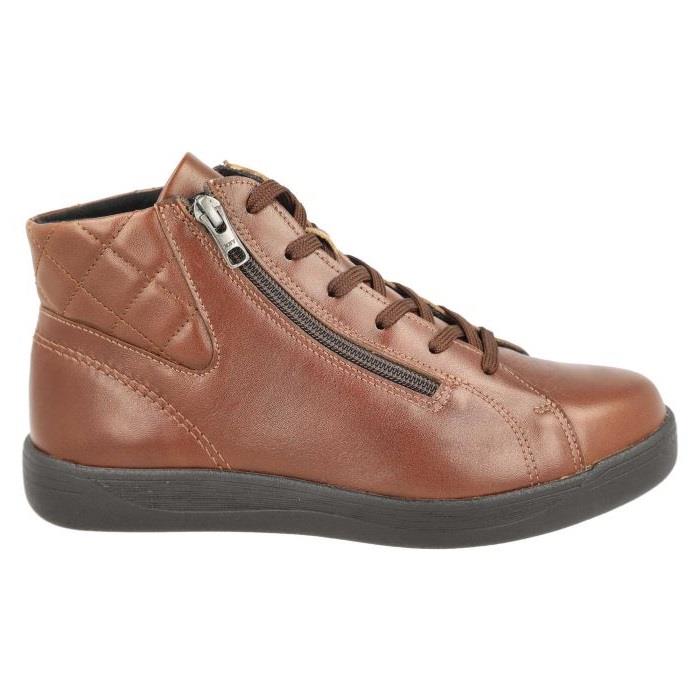 Women's Wide Fit DB Levisham Boots in Black Leather - Image 7