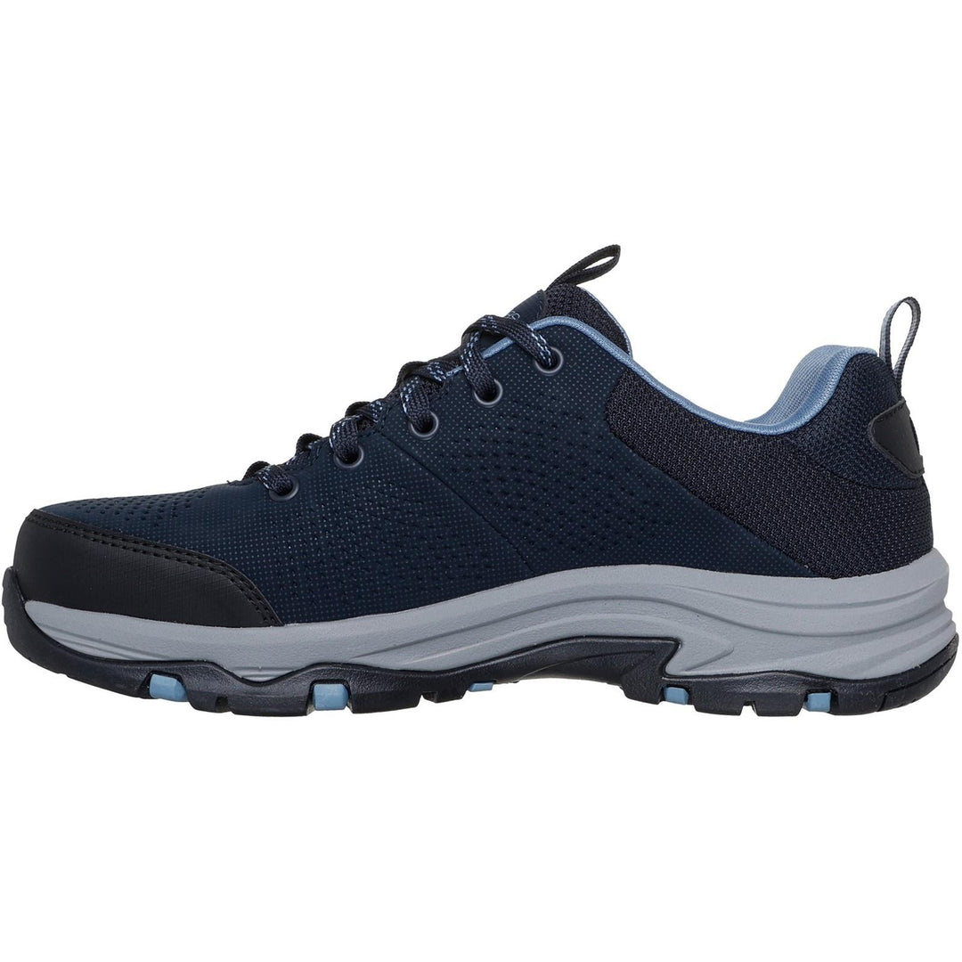 Women's Relaxed Fit Skechers 180119 Waterproof Trego Trail Destiny Trainers in Chocolate - Image 4