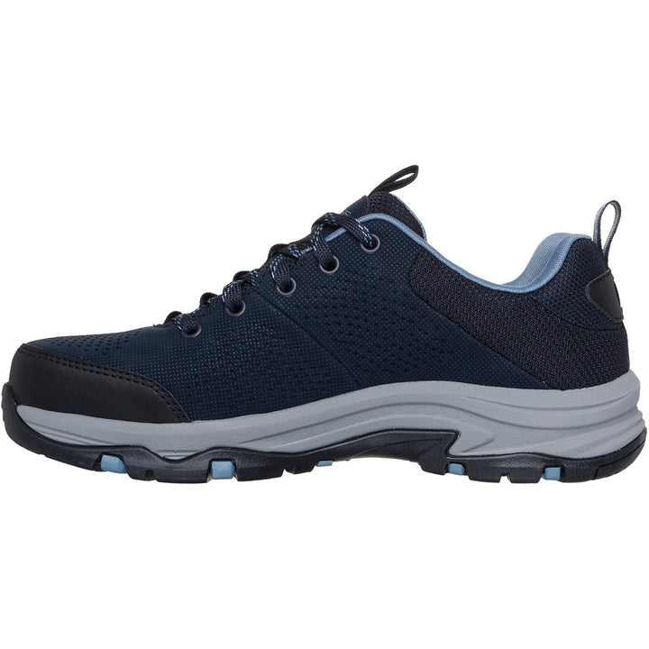 Women's Relaxed Fit Skechers 180119 Waterproof Trego Trail Destiny Trainers in Chocolate - Image 1