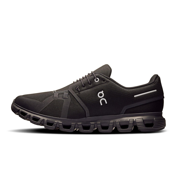 Men's Wide Fit On Cloud 6 Wide Trainers - Black in Black/Black - Image 1