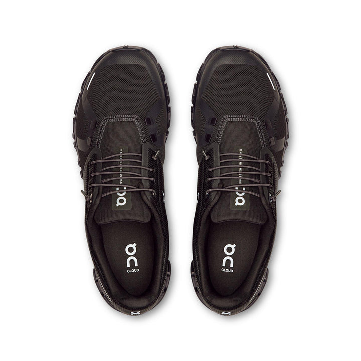 Men's Wide Fit On Cloud 6 Wide Trainers - Black in Black/Black - Image 1
