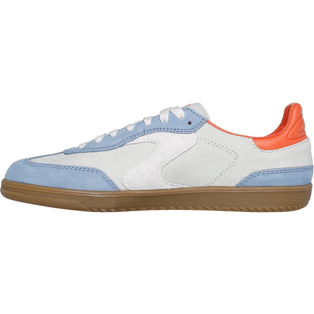 Women's Wide Fit Skechers 185234 Hotshot For The Win Trainers in Light Blue/Multi - Image 4