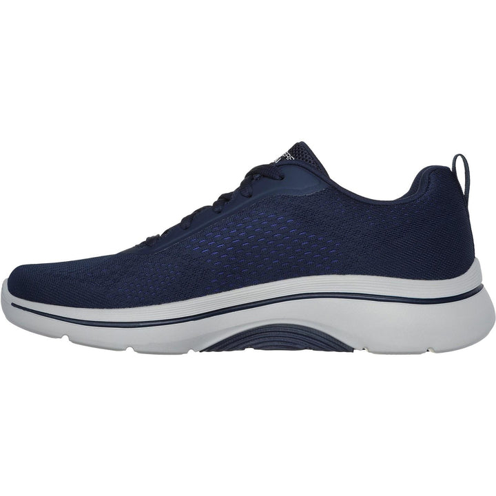 Men's Wide Fit Skechers 216516 Go Walk Arch Fit 2.0 Idyllic 2 Trainers in Navy - Image 1