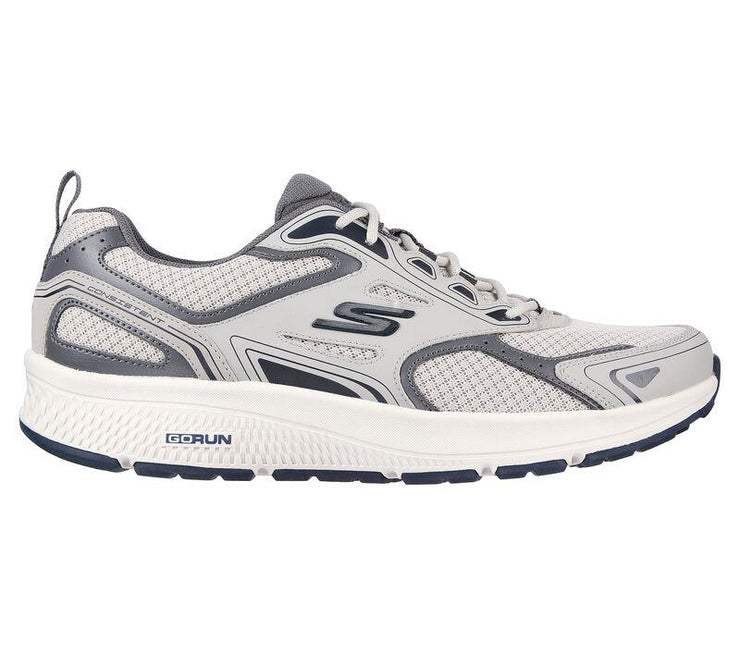 Skechers 220034 Extra Wide Consistent Running Trainers Grey/Navy-1