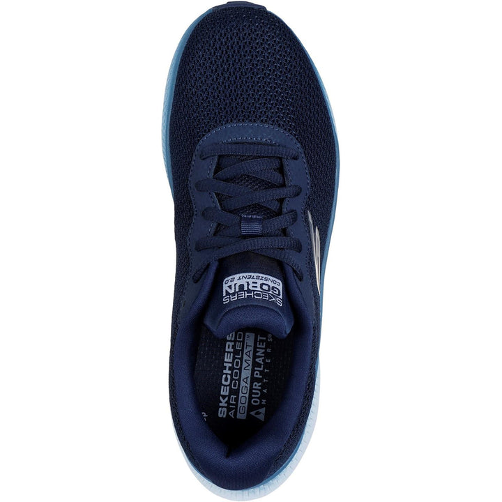 Women's Wide Fit Skechers 128621 Go Run Consistent 2.0 Fast Pace Trainers in Plum - Image 1