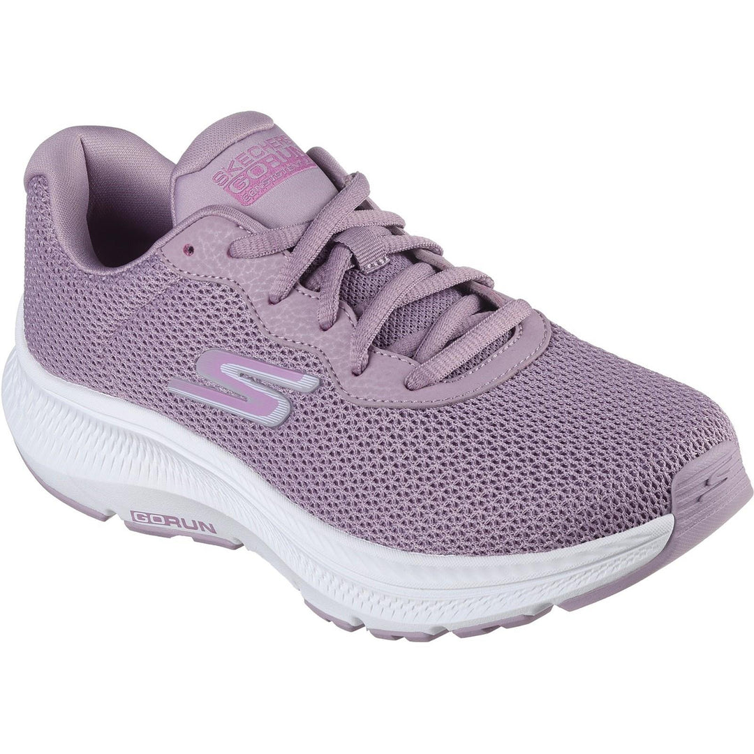 Women's Wide Fit Skechers 128605 Go Run Consistent 2.0 Engaged Trainers in Mauve - Image 3