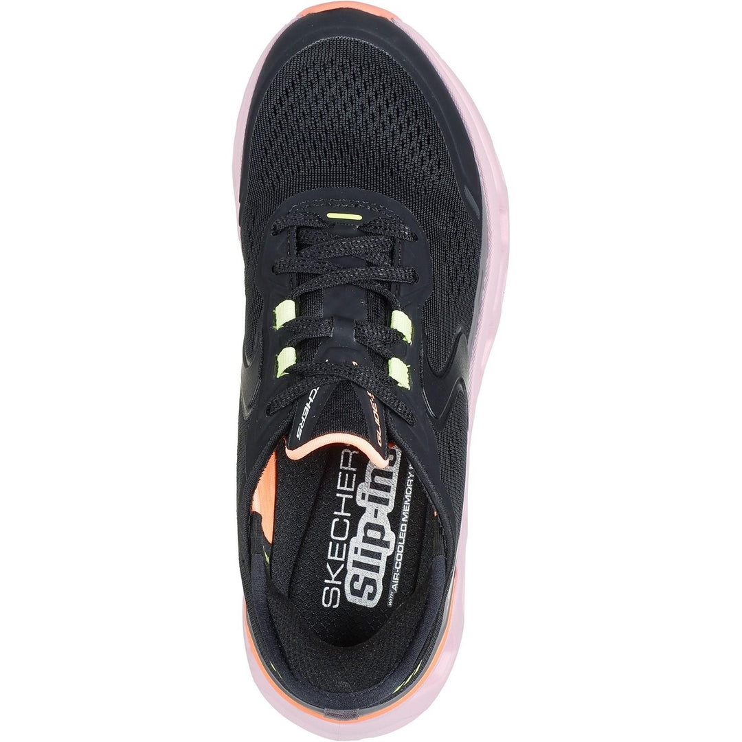 Women's Wide Fit Skechers 150510 Slip-ins Glide Step Altus Trainers in Black/Multi - Image 5
