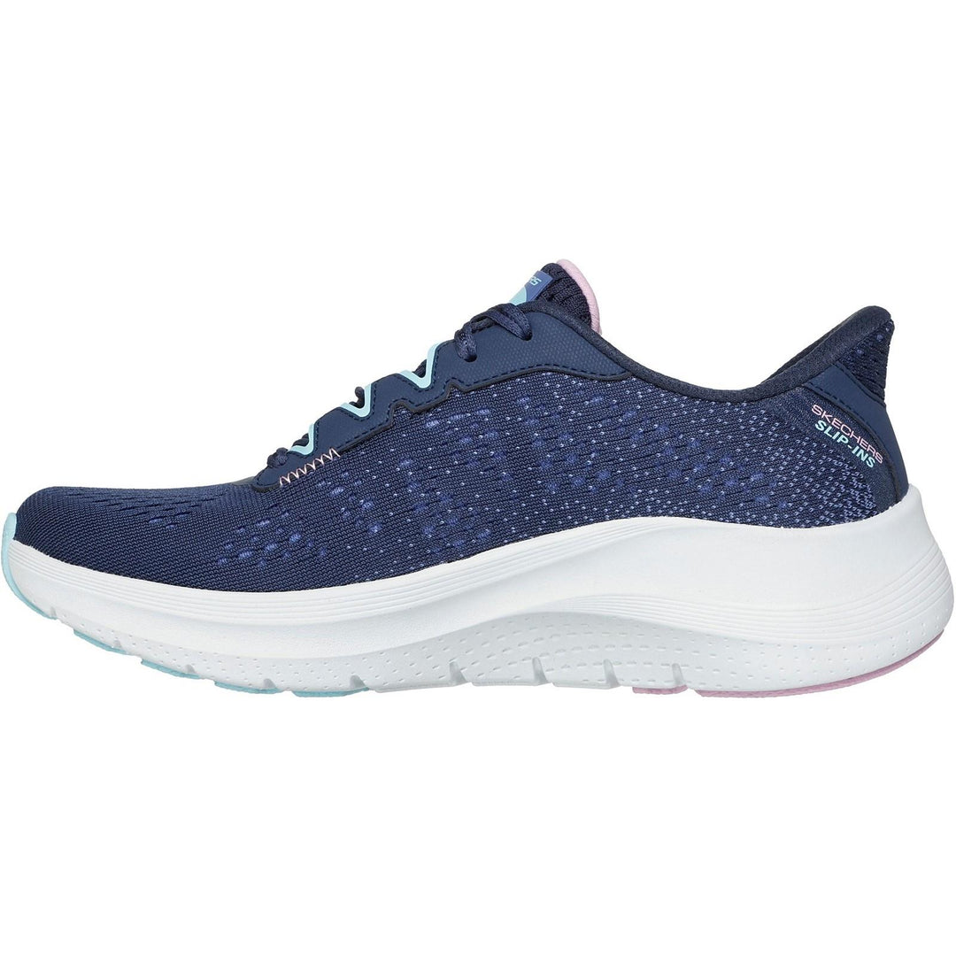 Women's Wide Fit Skechers 150333 Slip-ins Arch Fit 2.0 Fresh Space Trainers