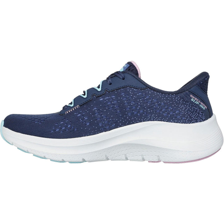 Women's Wide Fit Skechers 150333 Slip-ins Arch Fit 2.0 Fresh Space Trainers