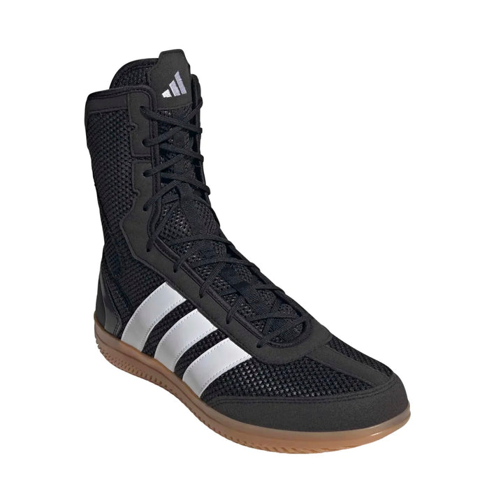 Men's Wide Fit Adidas Box Hog Boots in Black - Image 1