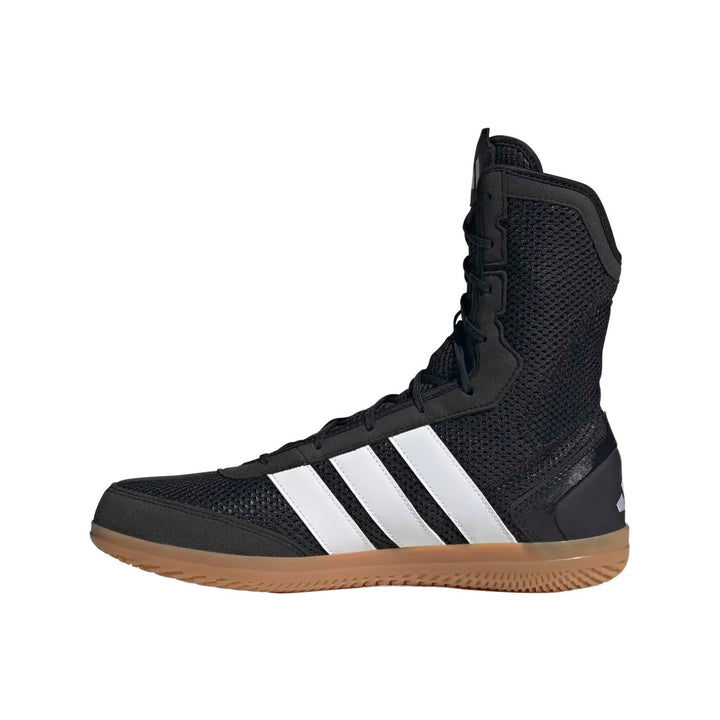 Men's Wide Fit Adidas Box Hog Boots in Black - Image 1