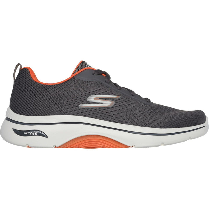 Men's Wide Fit Skechers 216516 Go Walk Arch Fit 2.0 Idyllic 2 Trainers in Navy - Image 1