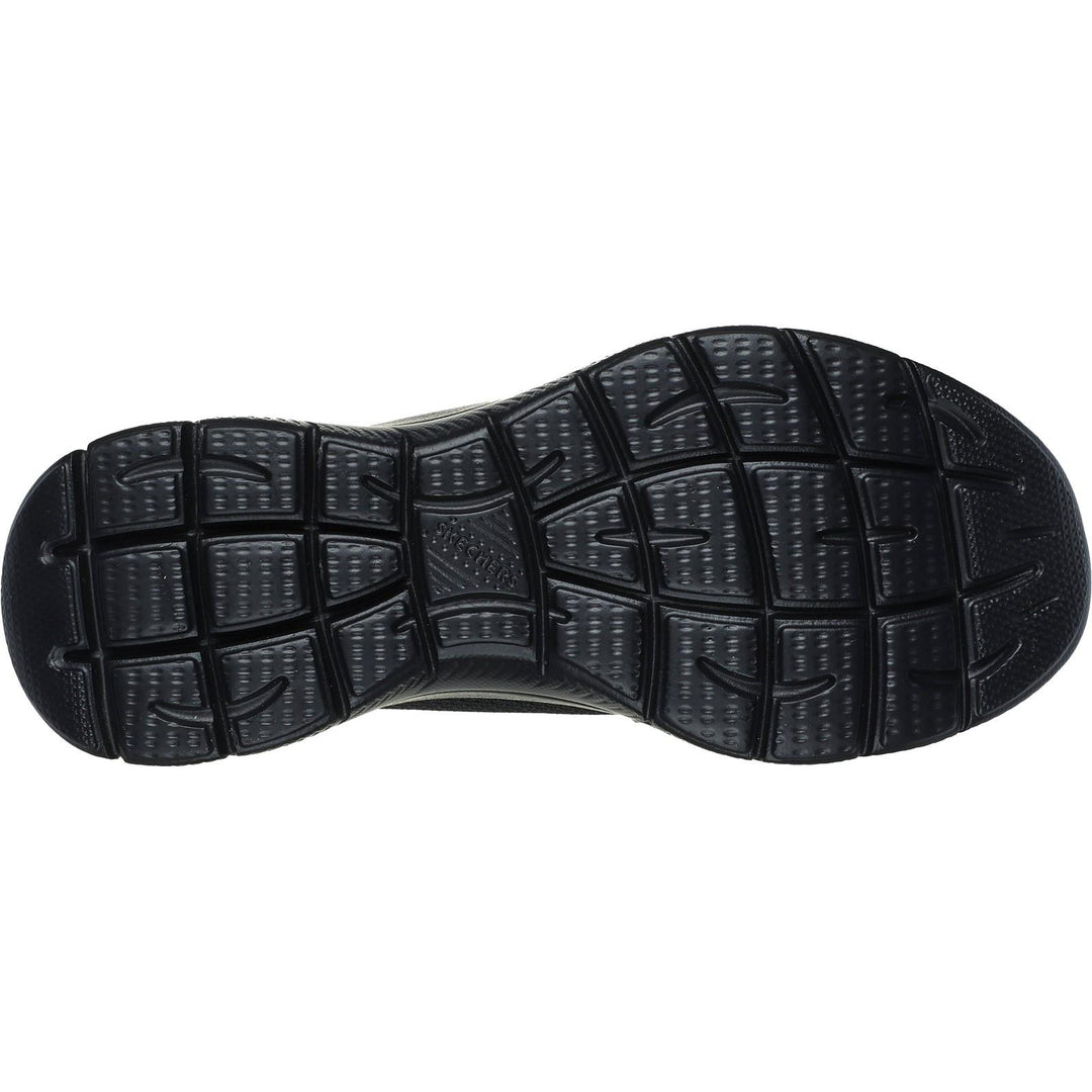 Women's Wide Fit Skechers 150123 Slip-ins Summits Diamond Dream Trainers - Black in Black - Image 6