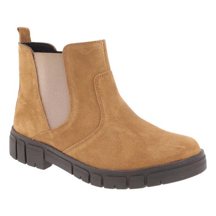 Women's Wide Fit DB Ella Boots in Black Leather - Image 1
