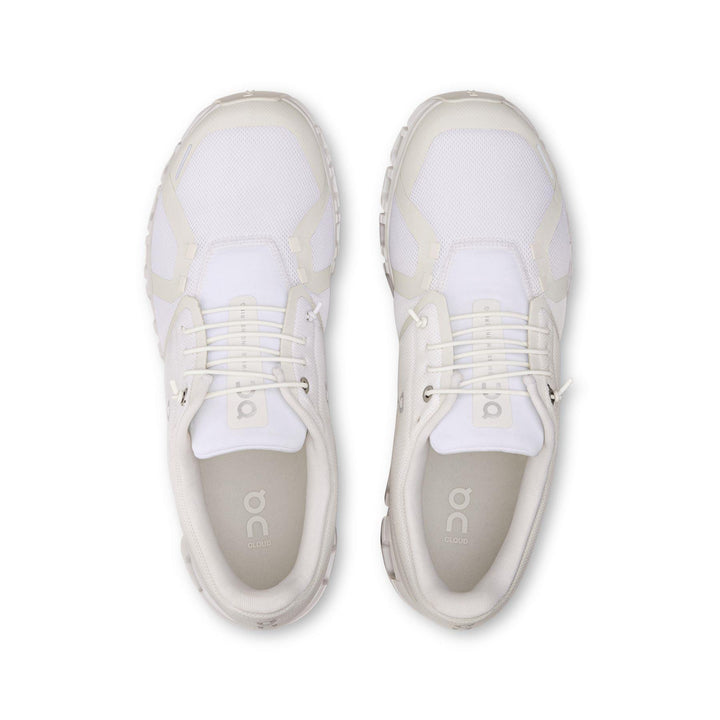 Men's Wide Fit On Cloud 6 Wide Trainers - White in White/White - Image 1