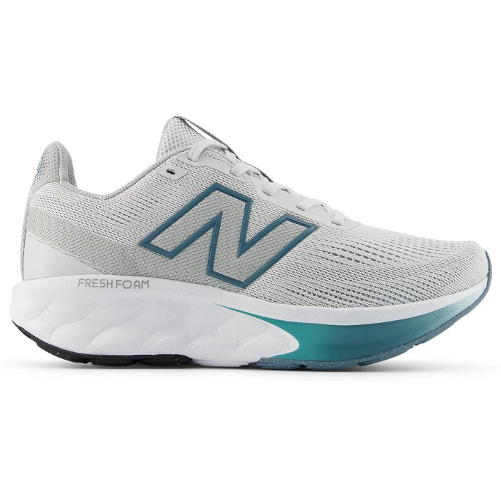 Men's Wide Fit New Balance M5206IE Walking/Running Trainers - Fresh Foam in Light Grey/Teal - Image 1