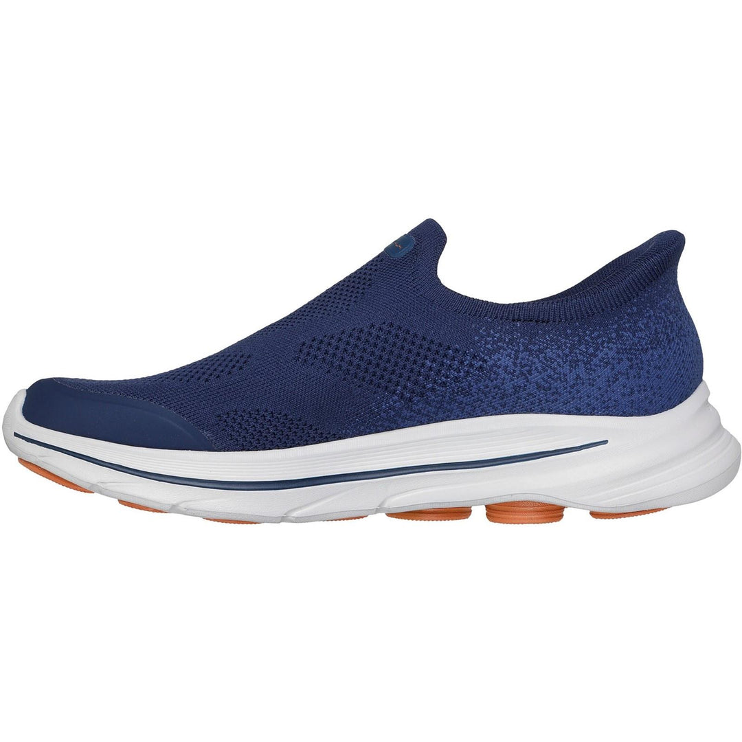 Men's Wide Fit Skechers 216784 Slip-ins Go Walk 8 Pelayo Trainers in Black - Image 8