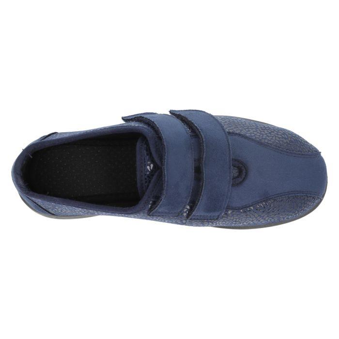 Women's Wide Fit DB Moon Wide Fit Shoes in Black Stretch - Image 1