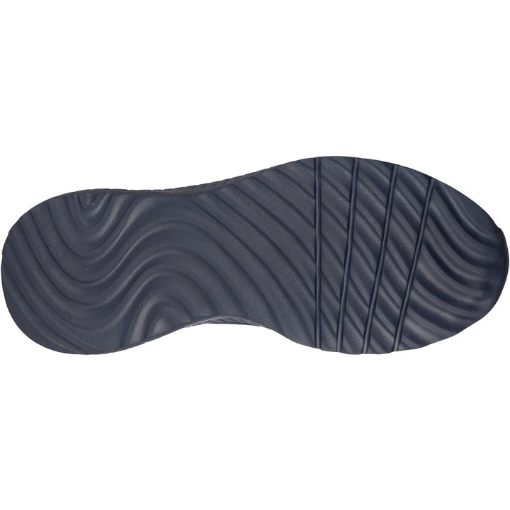 Men's Wide Fit Skechers Slip-ins 118312 Bobs Sport Squad Chaos Solid Step Trainers in Dark Grey - Image 1