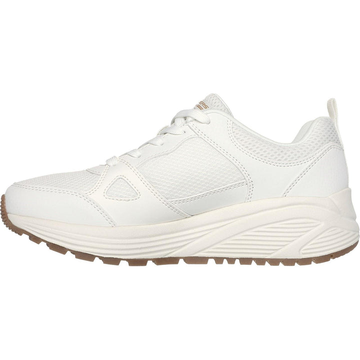 Womens Wide Fit Skechers 117268 Bobs Sparrow 2.0 Retro Clean Trainers