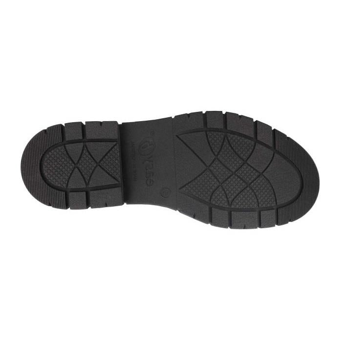 Women's Wide Fit DB Cirrus Lace Up Boots in Black Leather - Image 1