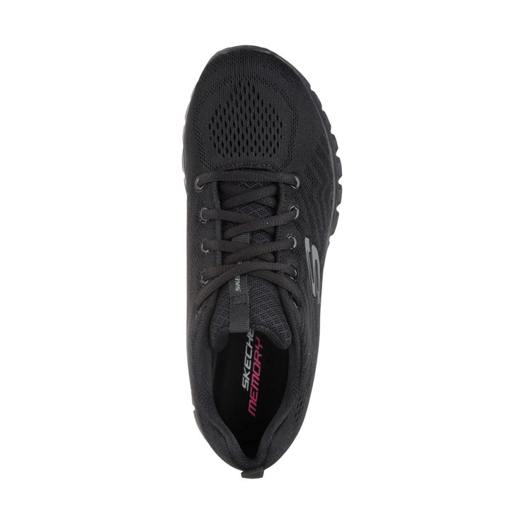 Skechers 12615 Graceful Get Connected Trainers Black-4