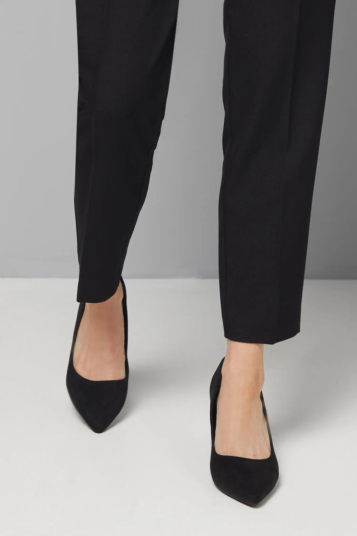 Women's Wide Fit Good For The Sole Exmoor Faux Suede Court Shoes in Natural Black - Image 1