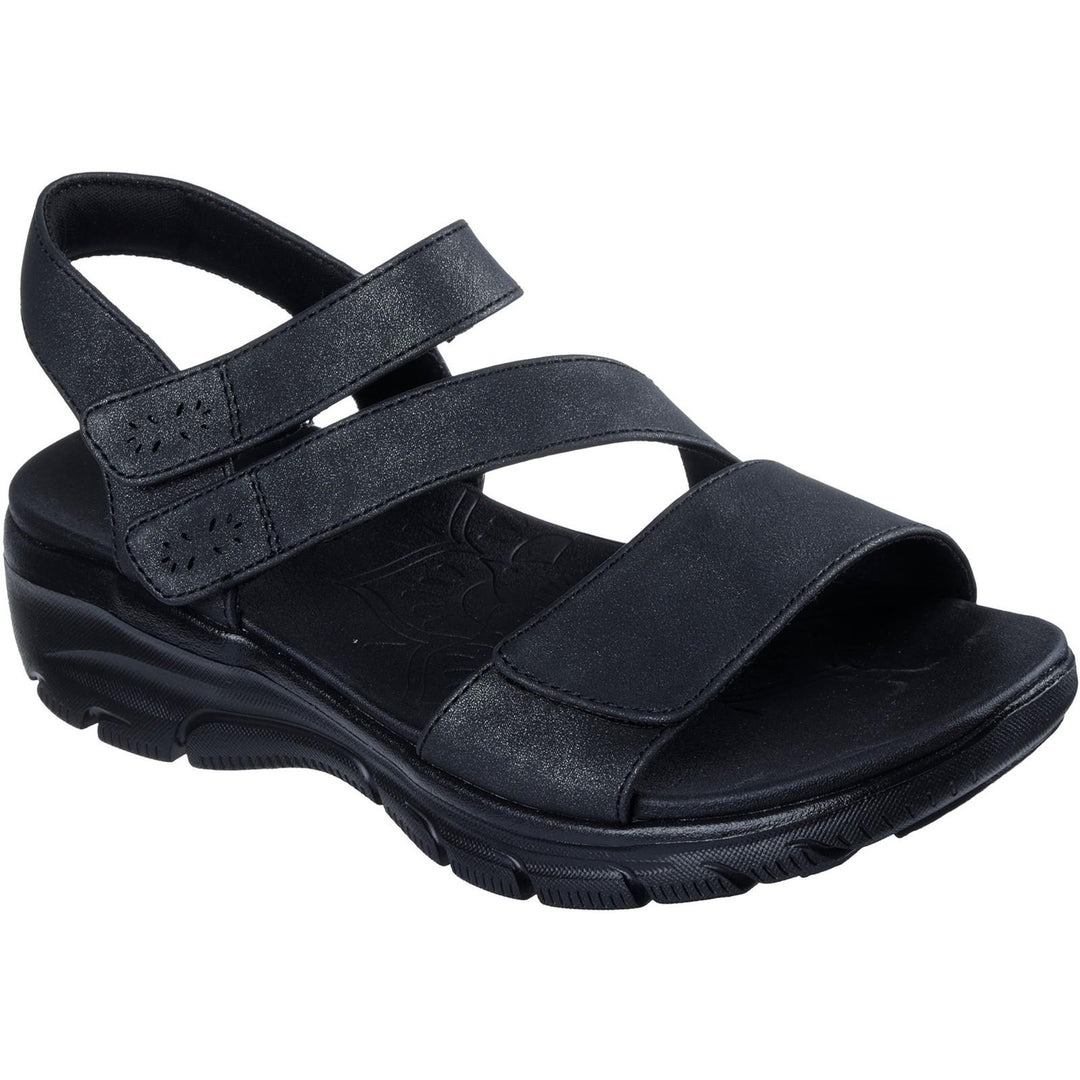 Women's Relaxed Fit Skechers 163532 Easy Going All Day Chic Sandals in Taupe - Image 3