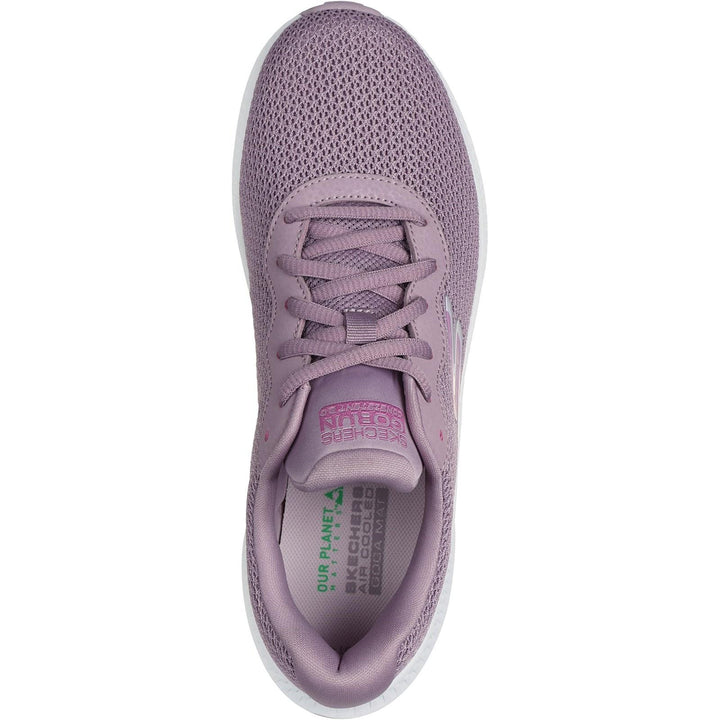 Women's Wide Fit Skechers 128605 Go Run Consistent 2.0 Engaged Trainers in Mauve - Image 1