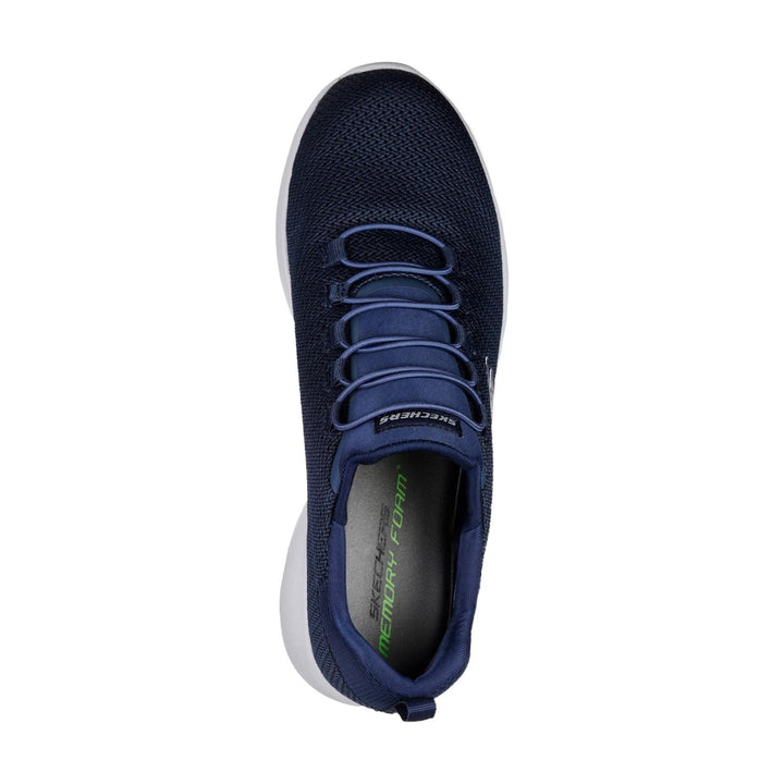 Men's Wide Fit Skechers 58360 Dynamight Trainers in Black - Image 1