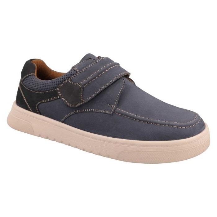 Men's Wide Fit DB Ethan Shoes in Denim Nubuck - Image 3