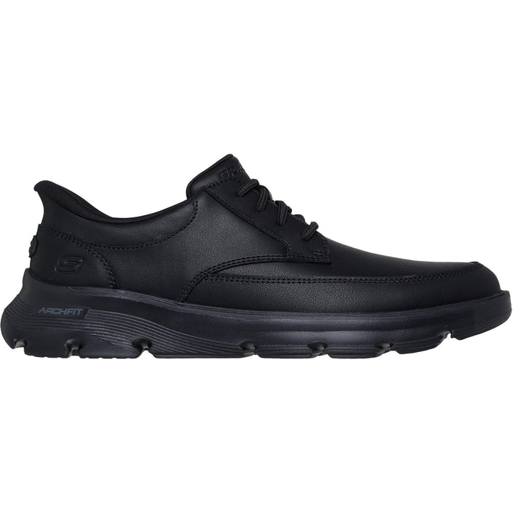 Men's Relaxed Fit Skechers 205517 Slip-ins Arch Fit Garza Rowan Trainers in Black - Image 1
