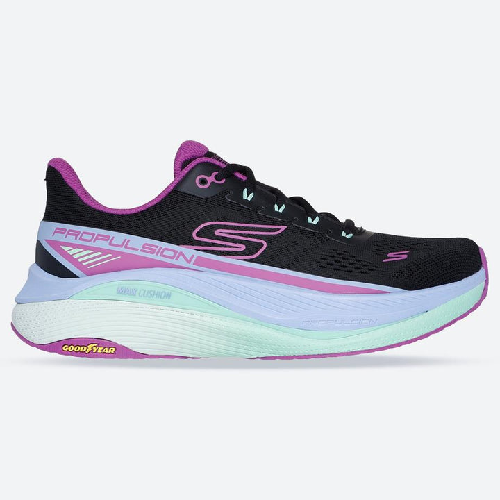 Women's Wide Fit Skechers 128901 Performance Max Cushioning Propulsion Trainers