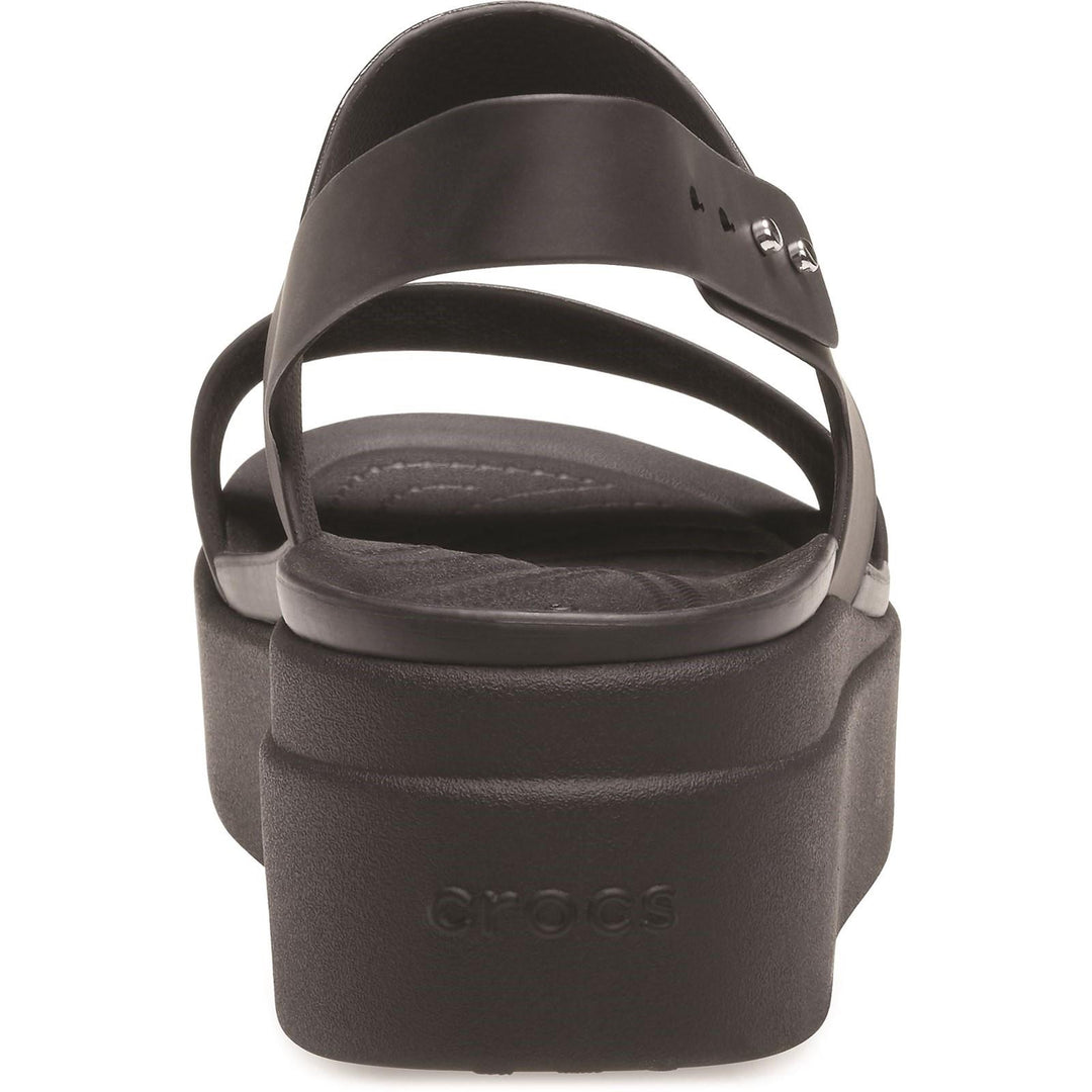 Sandalias de cuña baja Crocs 206453 Brooklyn para mujer