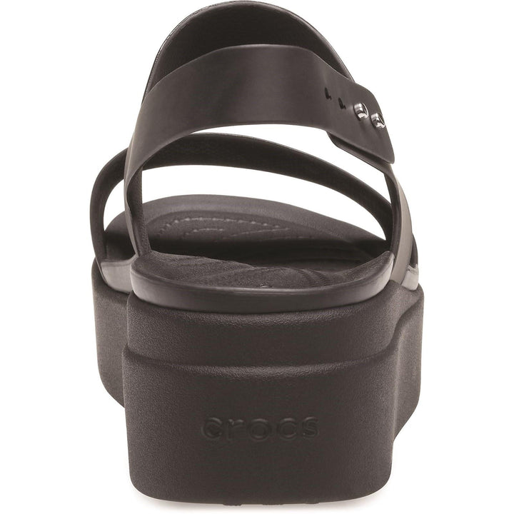 Sandalias de cuña baja Crocs 206453 Brooklyn para mujer