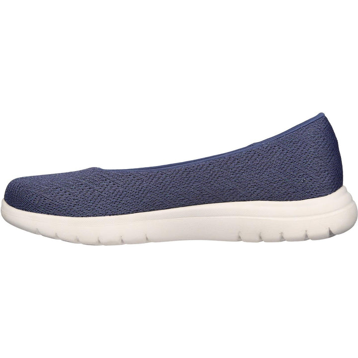 Women's Wide Fit Skechers 136530 On The Go Flex Cherished Shoes