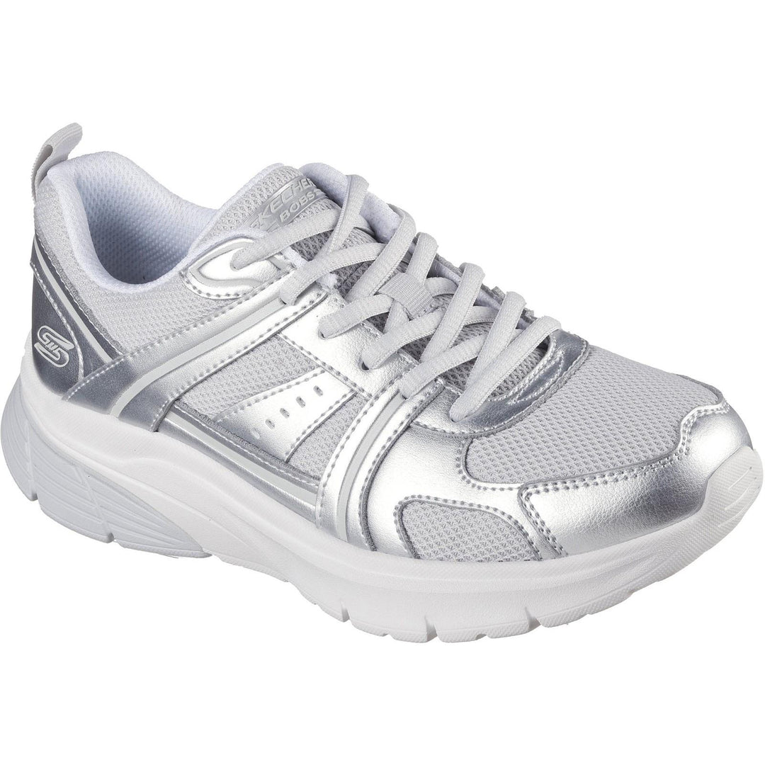 Women's Wide Fit Skechers 117770 Bobs Vamos Trainers in Gold - Image 9